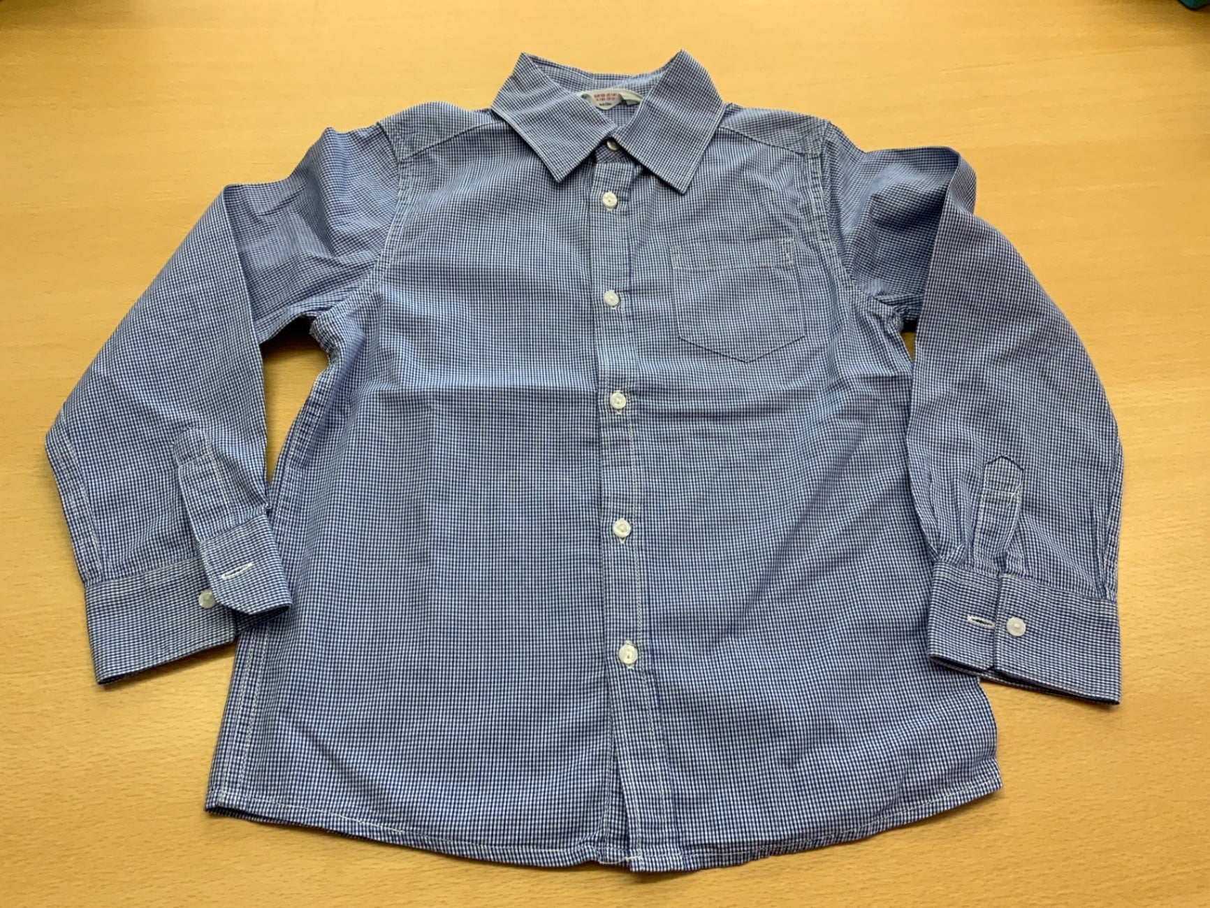 Hemd 128 Blau