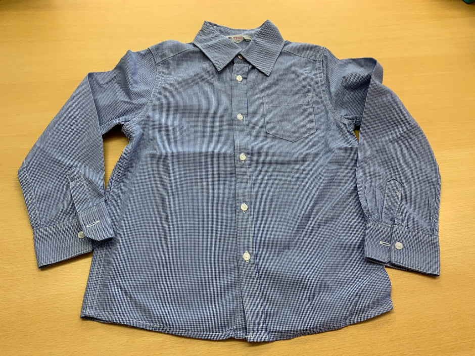 Hemd 128 Blau