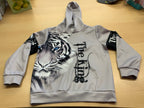 Hoodie 122/128 Grau