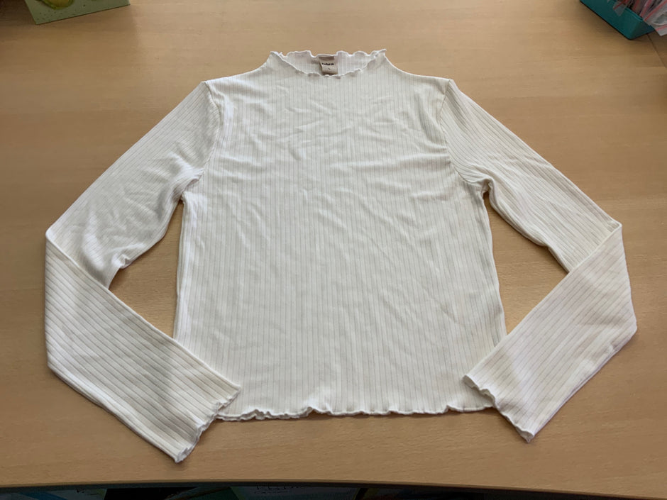 Zebra Shirt L Elfenbein