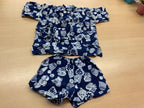  Baby-Set 92 Blau und Weiß