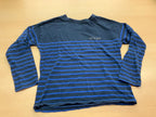 Pulli 140 Blau mit dunkelblauen Streifen