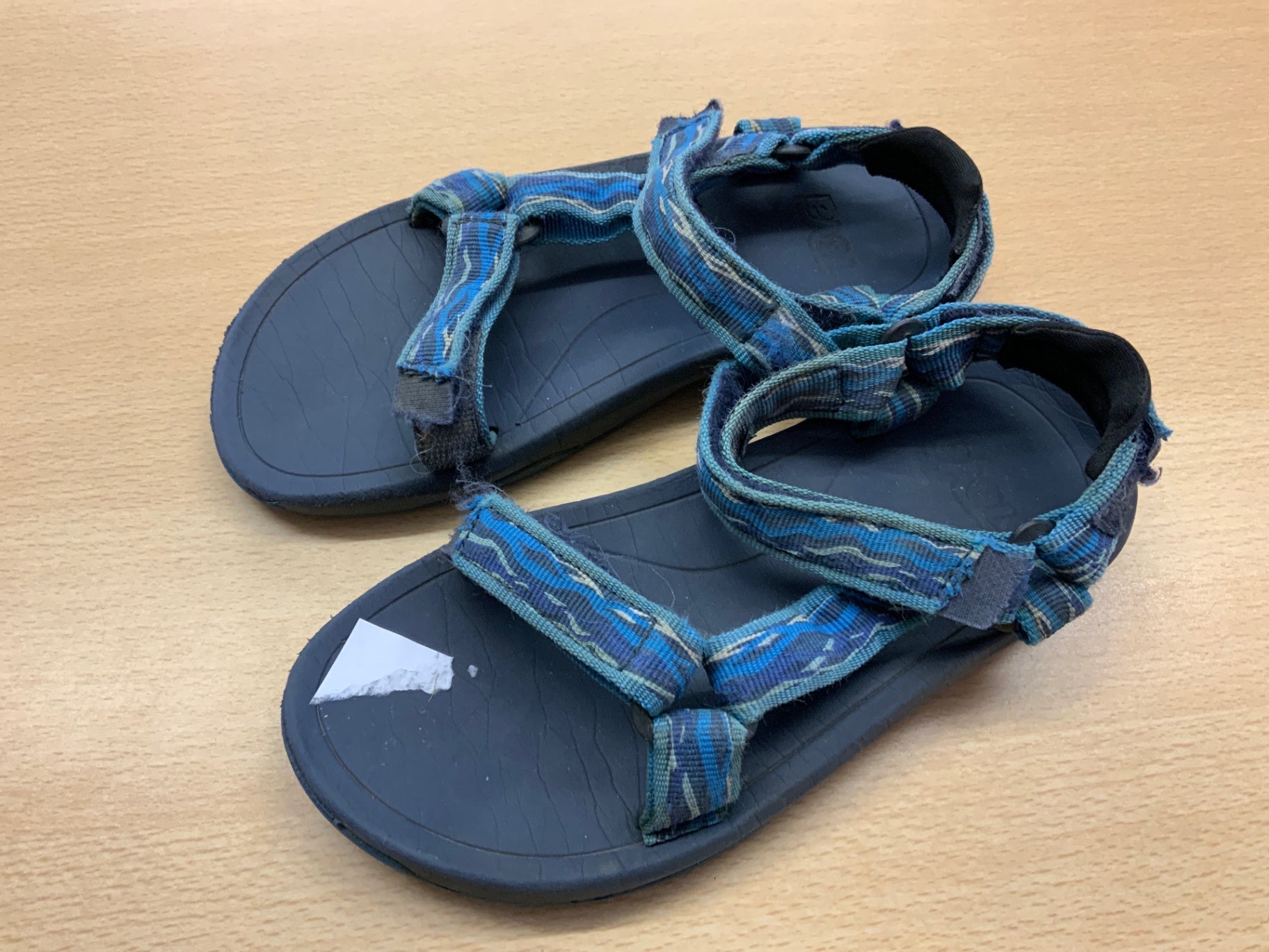 Sandalen Blau