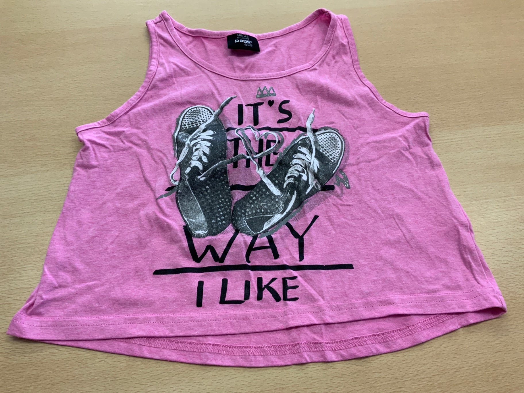 Tank Top 146/152 Rosa