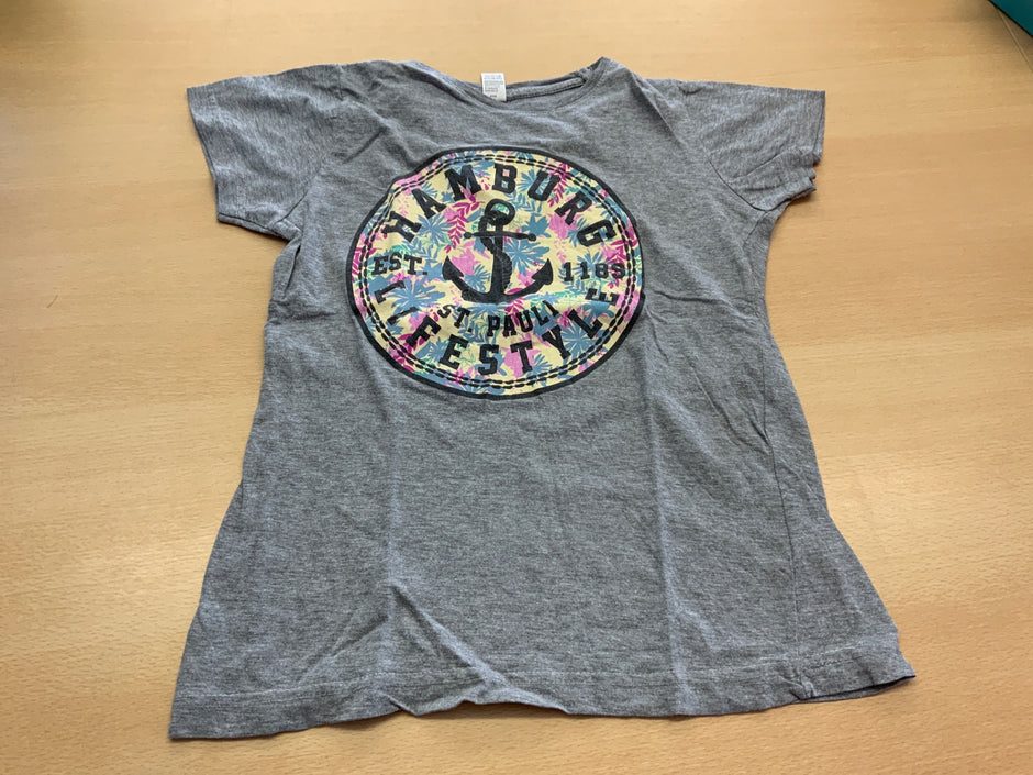 T-Shirt 152 Grau