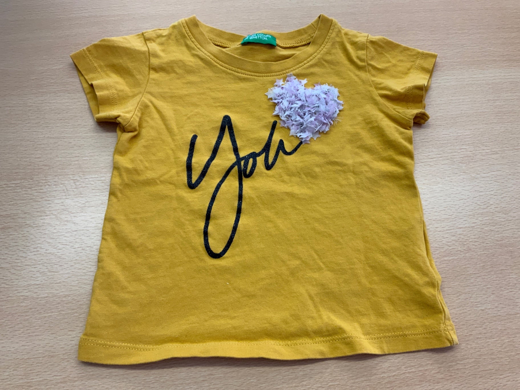 T-Shirt Gelb