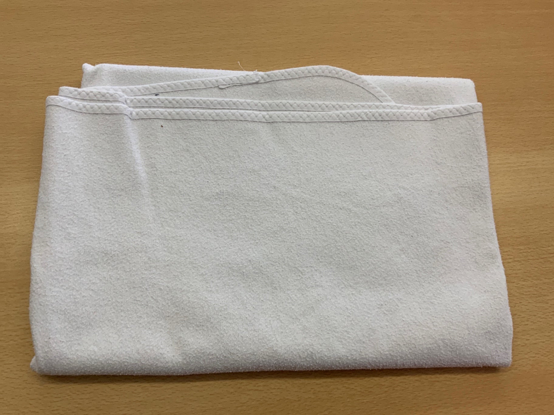 Molton Kinderbett Weiß