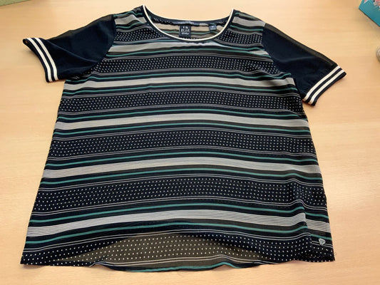 & Belle étoile T-Shirt M Dunkelblau, Weiß, Grau, Türkis