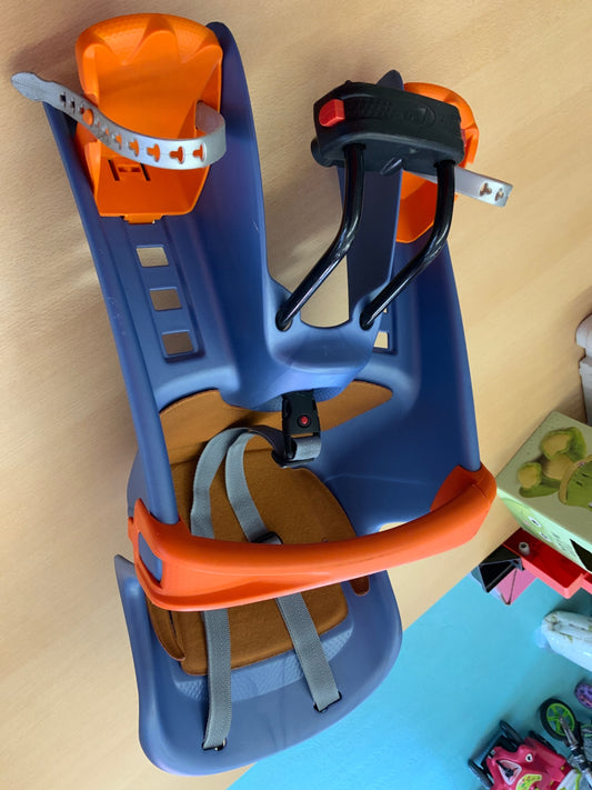  Velo-Kindersitz Blau und Orange