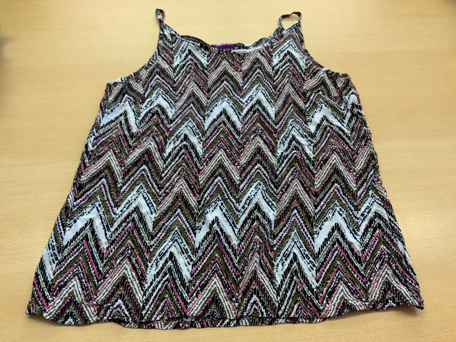 Bluse 36/38 Mehrfarbig (schwarz, Weiß, Pink, Gold, Braun)