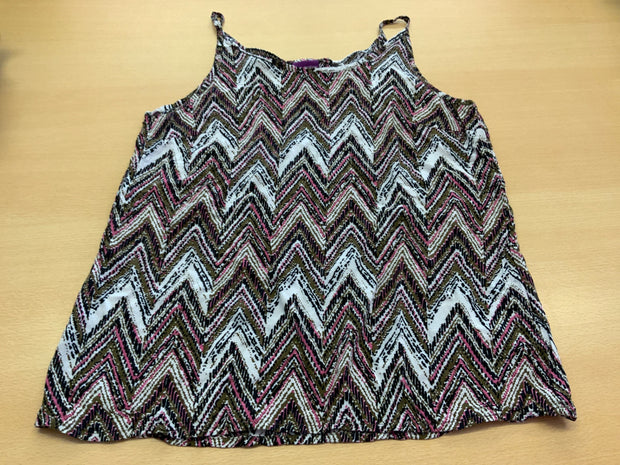 Bluse 36/38 Mehrfarbig (schwarz, Weiß, Pink, Gold, Braun)