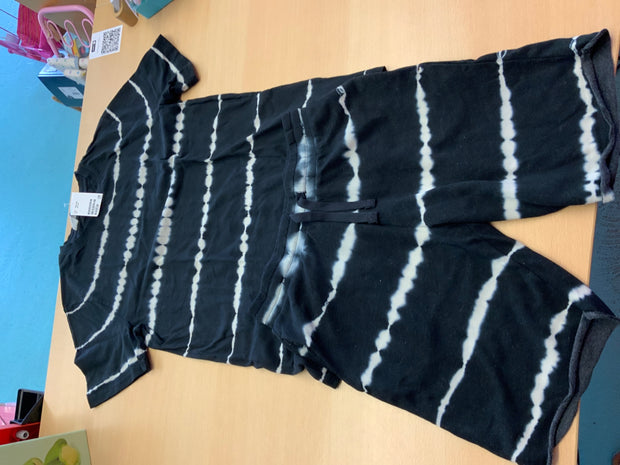 Hose + Shirt 158/164 Schwarz und Weiß