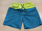 Bade-Shorts 158/164 Blau und Gelb