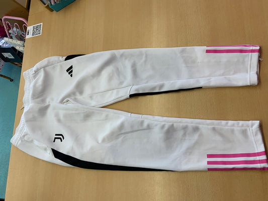 Adidas Jogginghose 152 Weiß, Schwarz, Pink