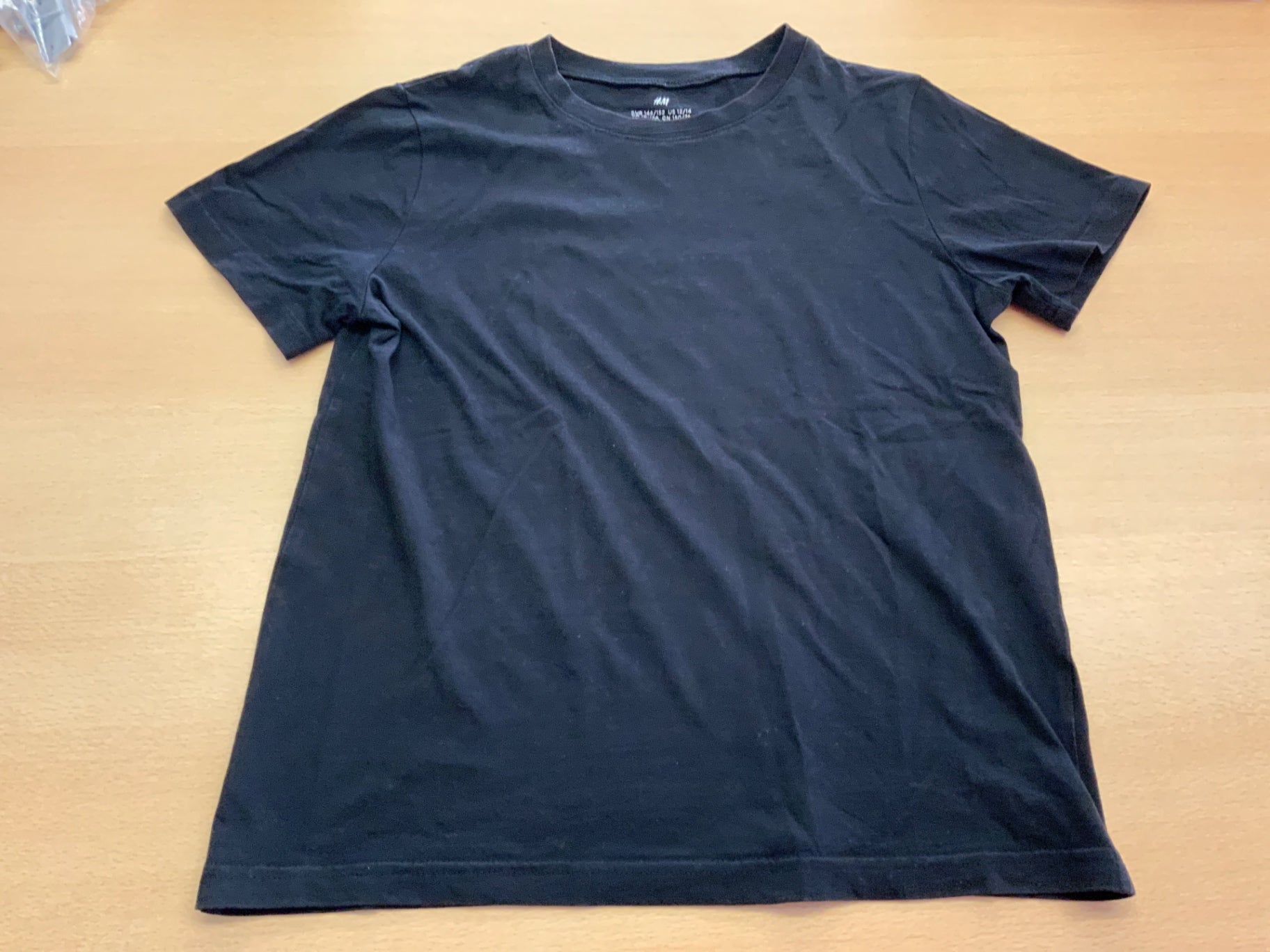 H&M T-Shirt 146/152 schwarz