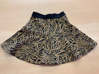 Rock 98/104 Beige und Schwarz