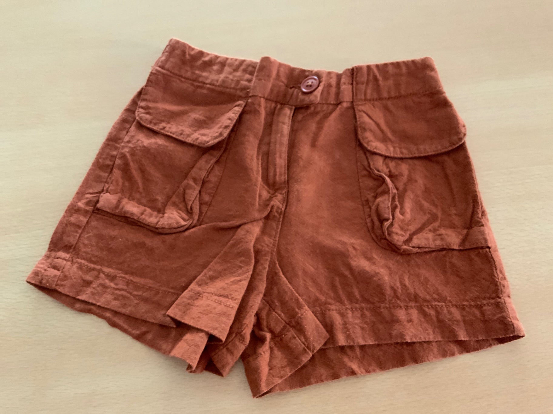 Shorts 110/116 Rostrot