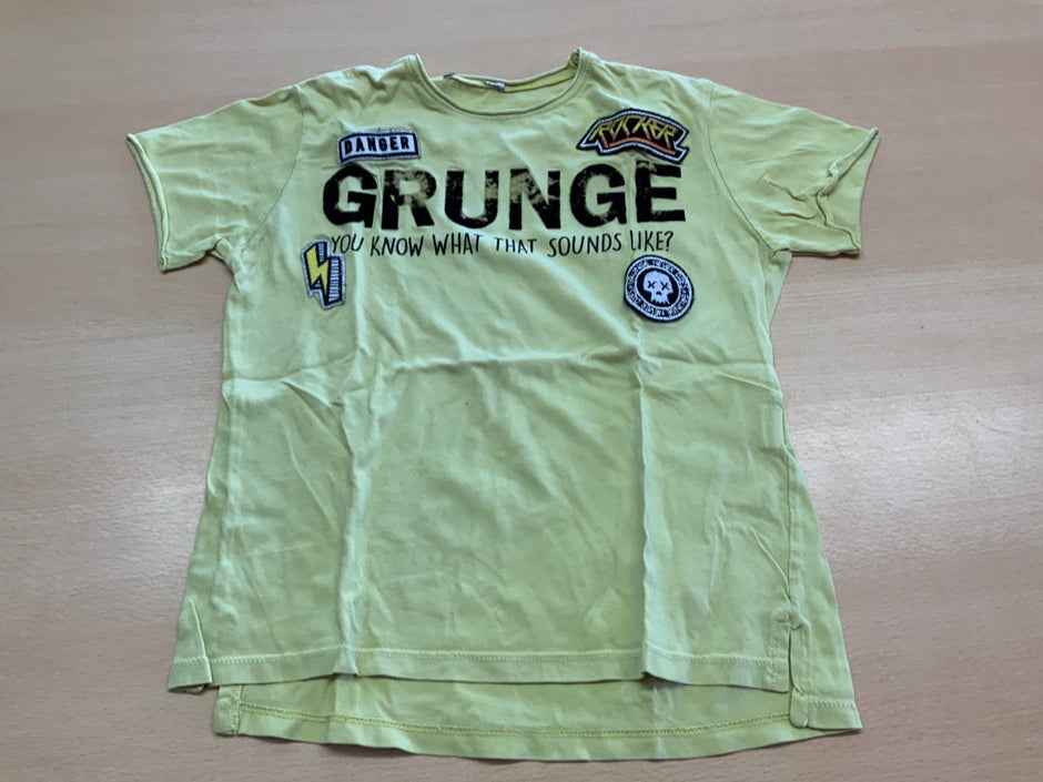 T-Shirt 110/116 Hellgelb