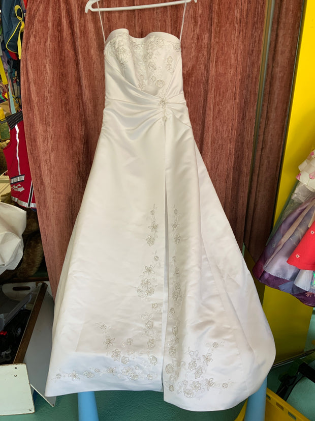 Brautkleid 38 Elfenbein