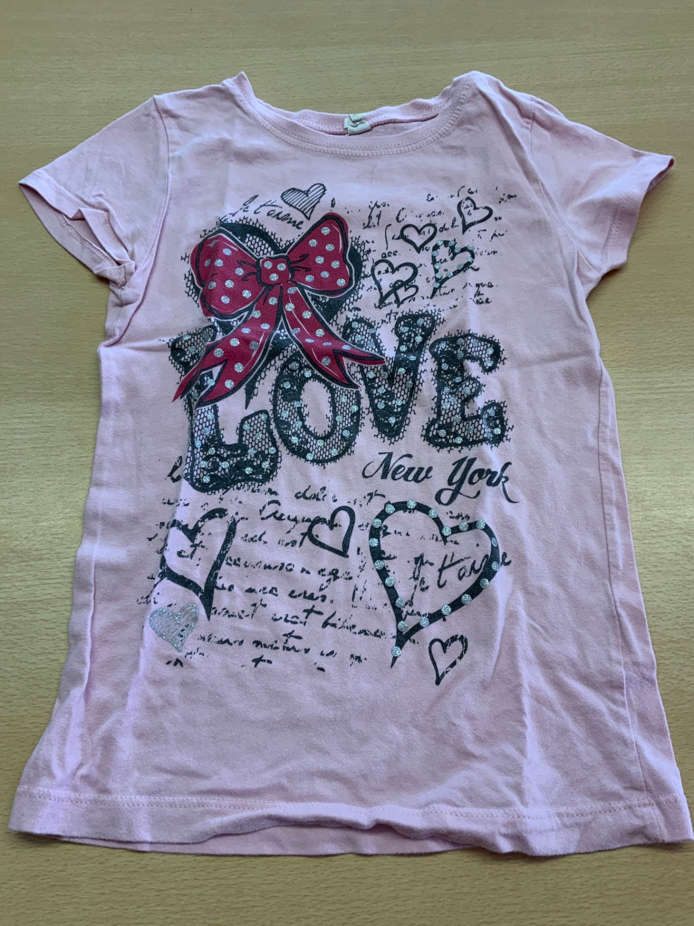 T-Shirt 134/140 Rosa