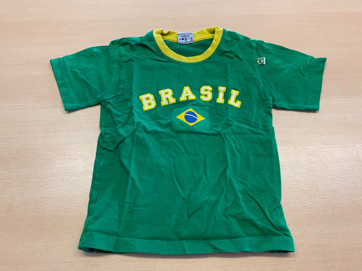 T-Shirt 104/110 Grün und Gelb