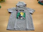 Hoodie 134/140 Grau