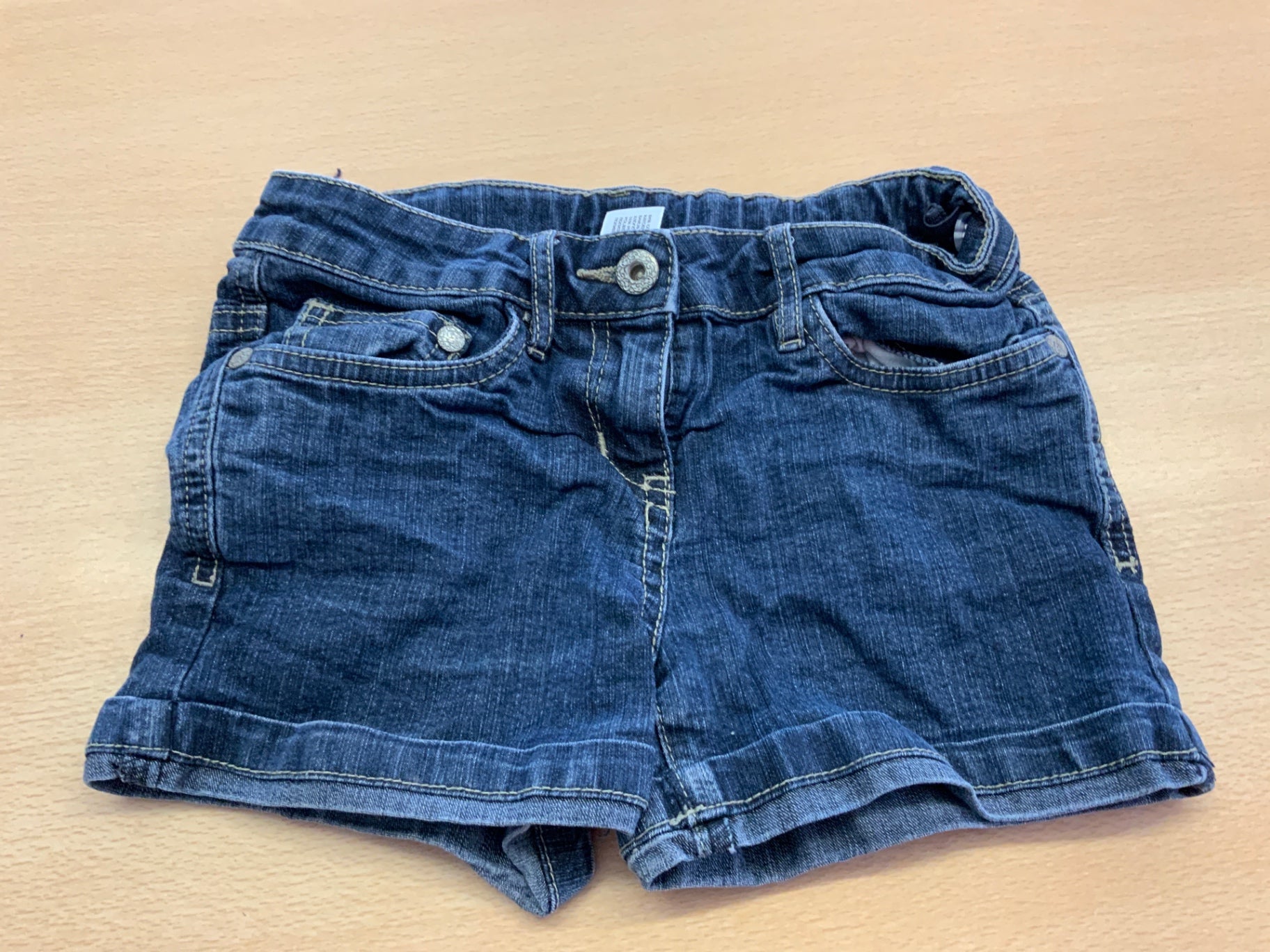 Jeans-Shorts 128 Blau