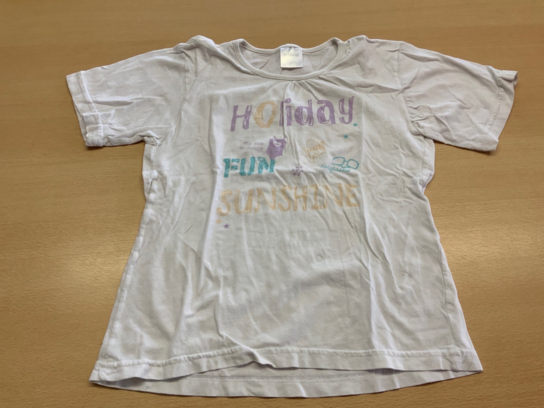 T-Shirt 128 Weiß