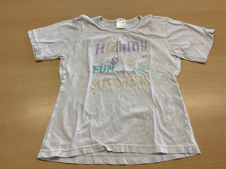 T-Shirt 128 Weiß