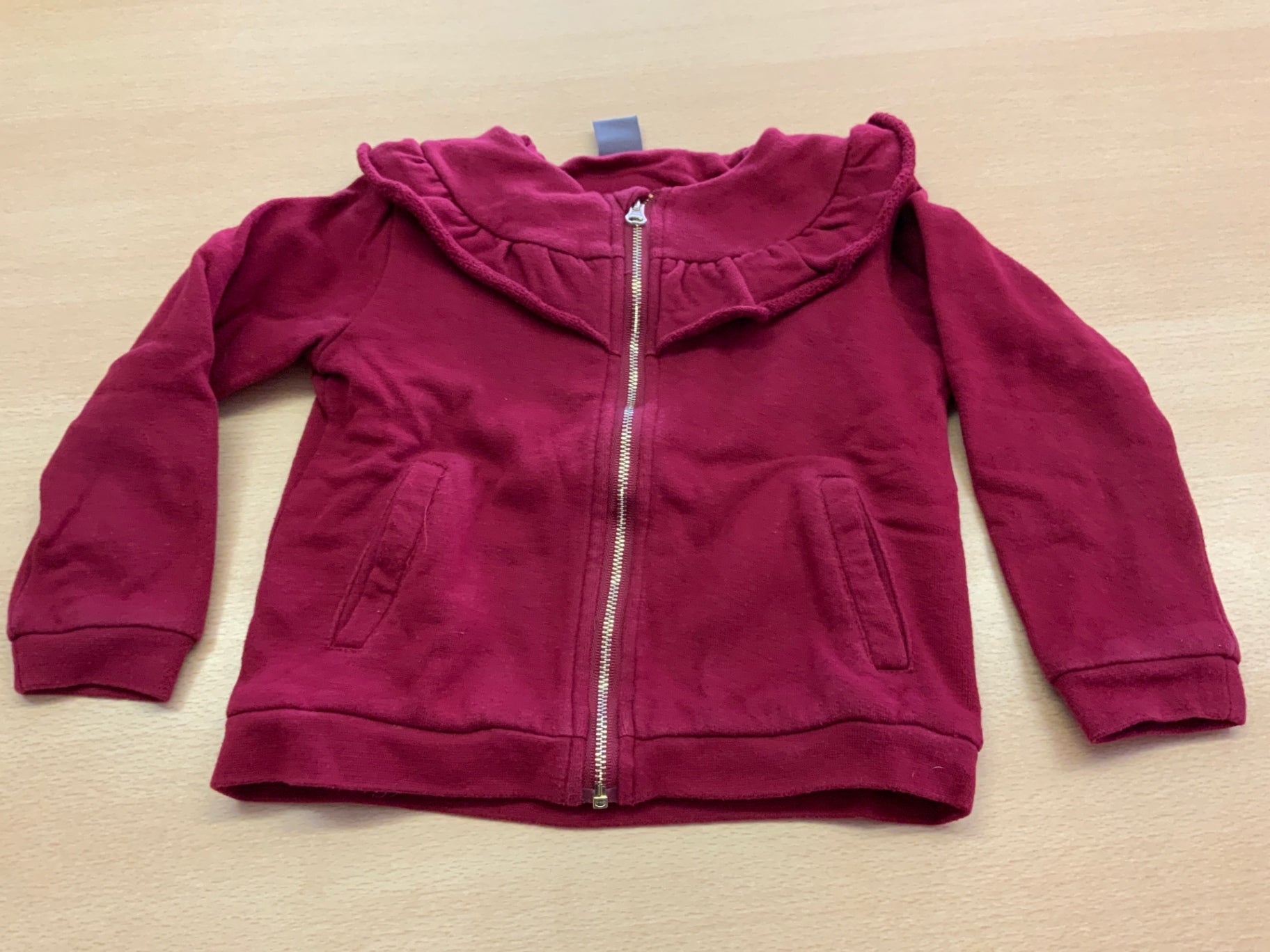 Jacke 104 Dunkelrot