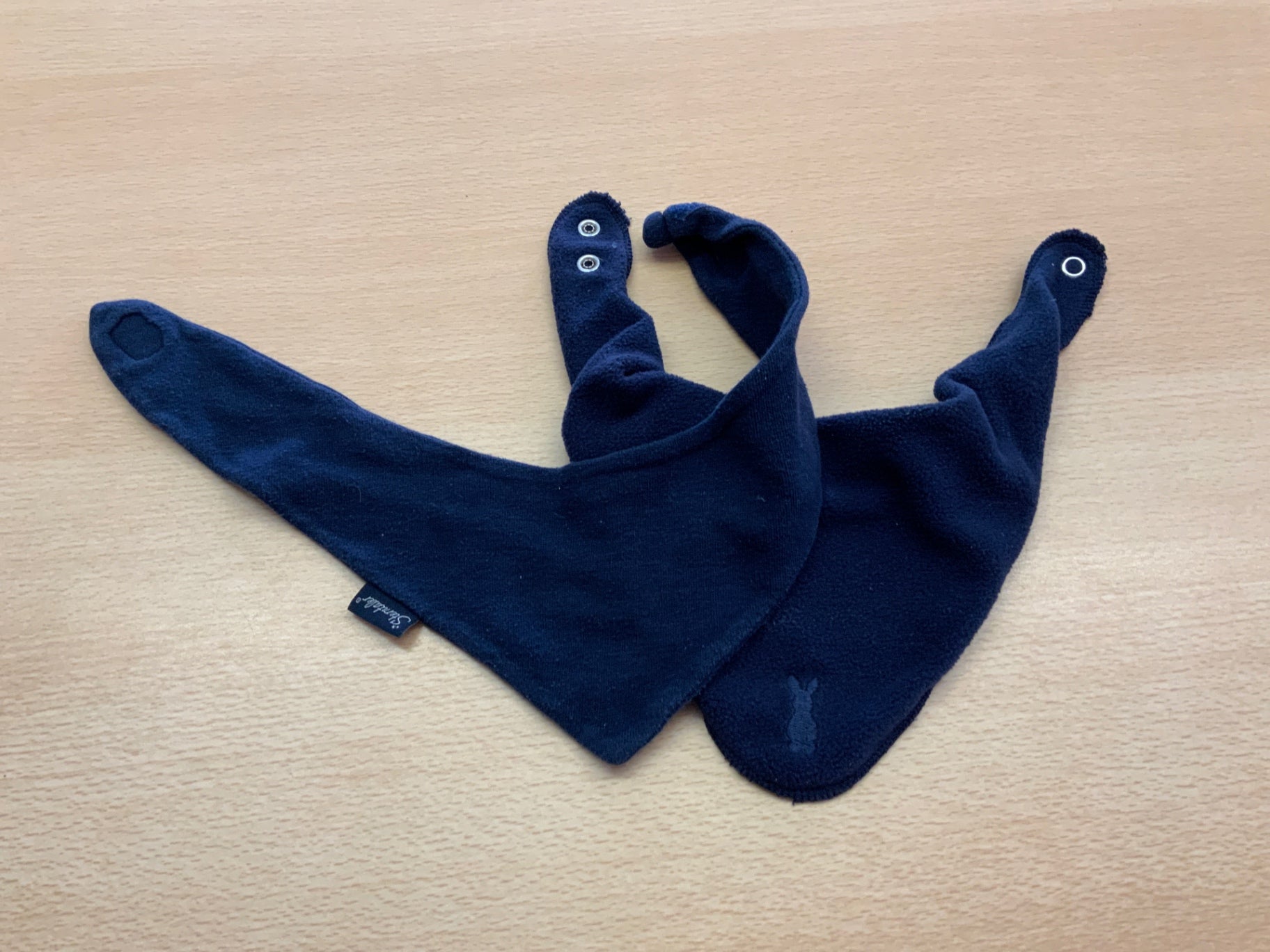 Baby-Lätzli Dunkelblau
