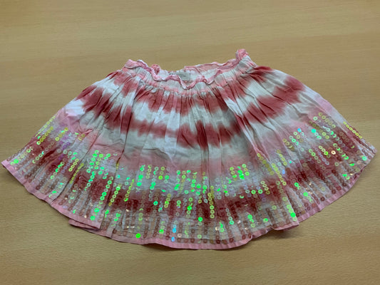 Rock, Kleid, Mode 92 Pink und Weiß