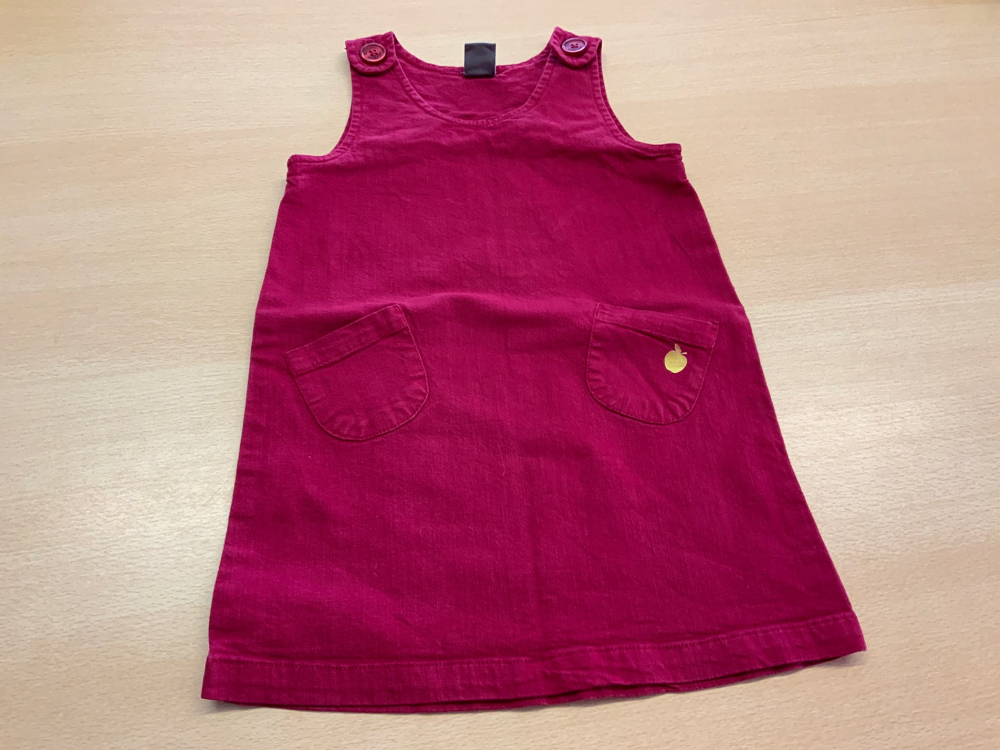 Kleid 98 Himbeerrosa