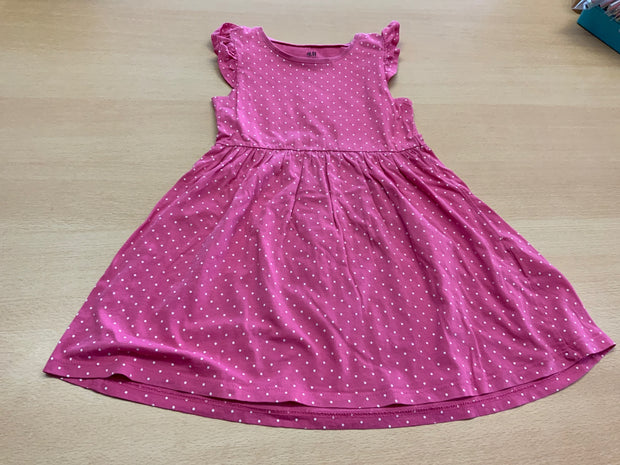 H&M Kleid 98/104 Pink