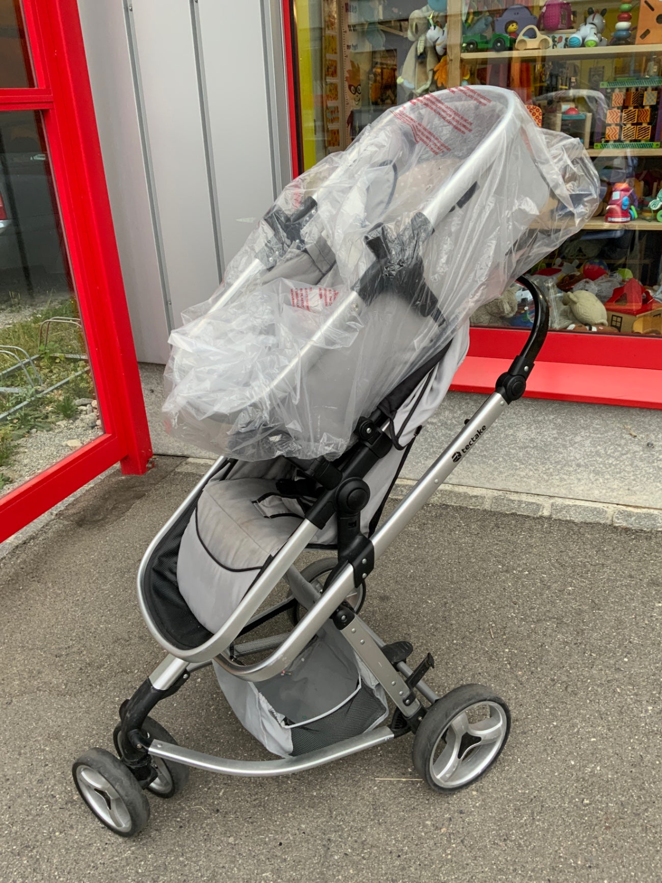 Teckake Kinderwagen Grau