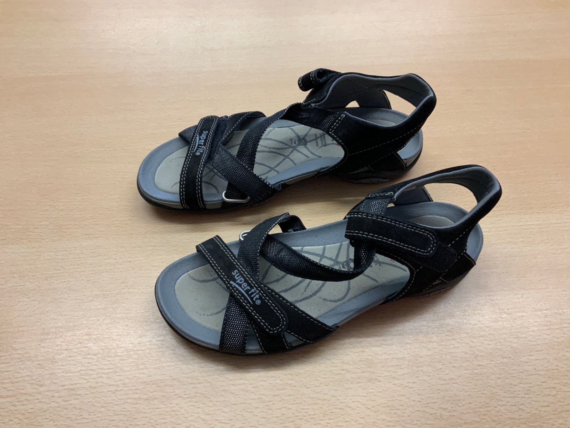 Superfit Sandalen 37 Schwarz