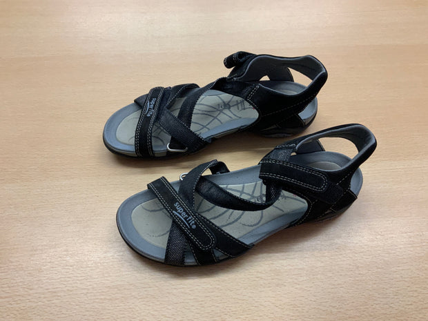 Superfit Sandalen 37 Schwarz