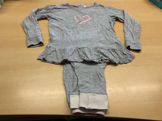 Pyjama 146 Grau