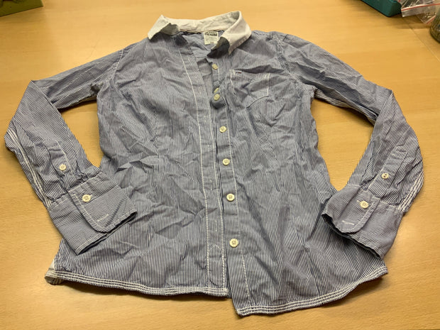 Hilfiger Bluse S Blau und Weiß gestreift