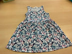 Kleid 110/116 Mehrfarbig