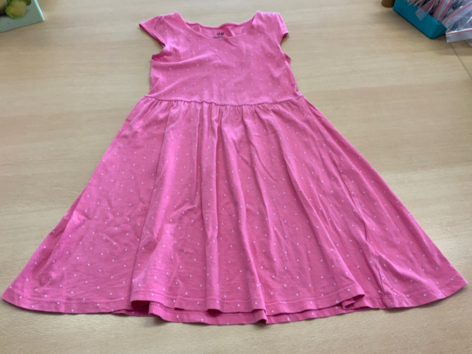 H&M Kleid 122/128 Rosa