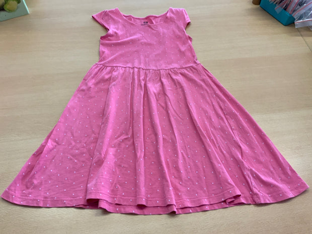 H&M Kleid 122/128 Rosa