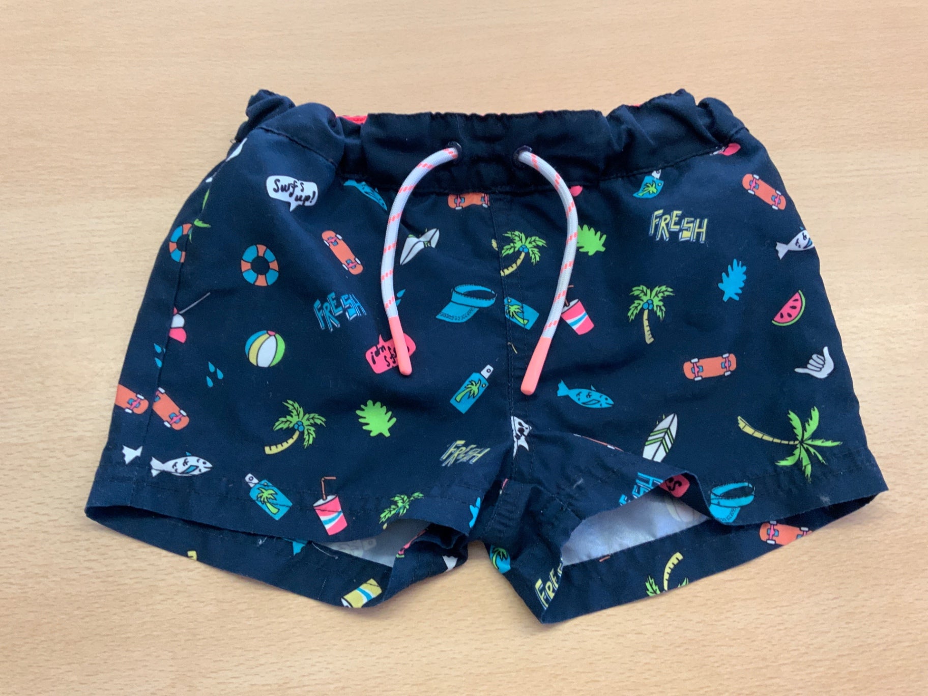 Badeshorts 92 Dunkelblau