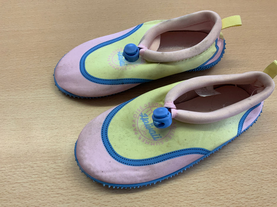 Badeschuhe 30 Bunt (Hellgrün, Rosa, Blau)