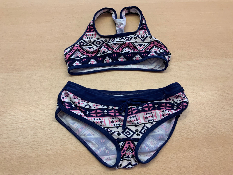 Bikini 116 Mehrfarbig (Blau, Rosa, Weiß, Schwarz)