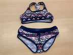 Bikini 116 Mehrfarbig (Blau, Rosa, Weiß, Schwarz)
