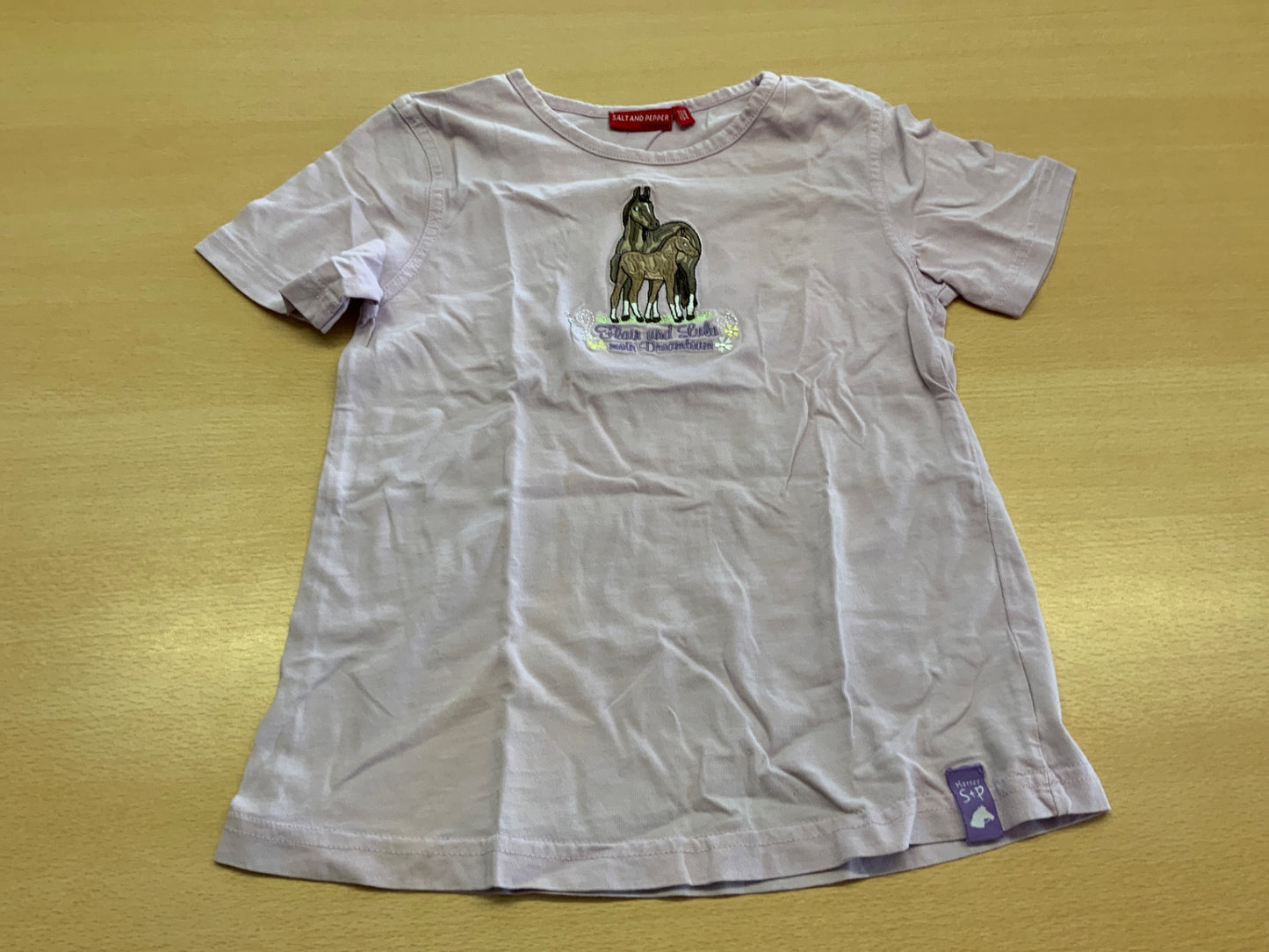 Salt and Pepper T-Shirt 128/134 Hell beige