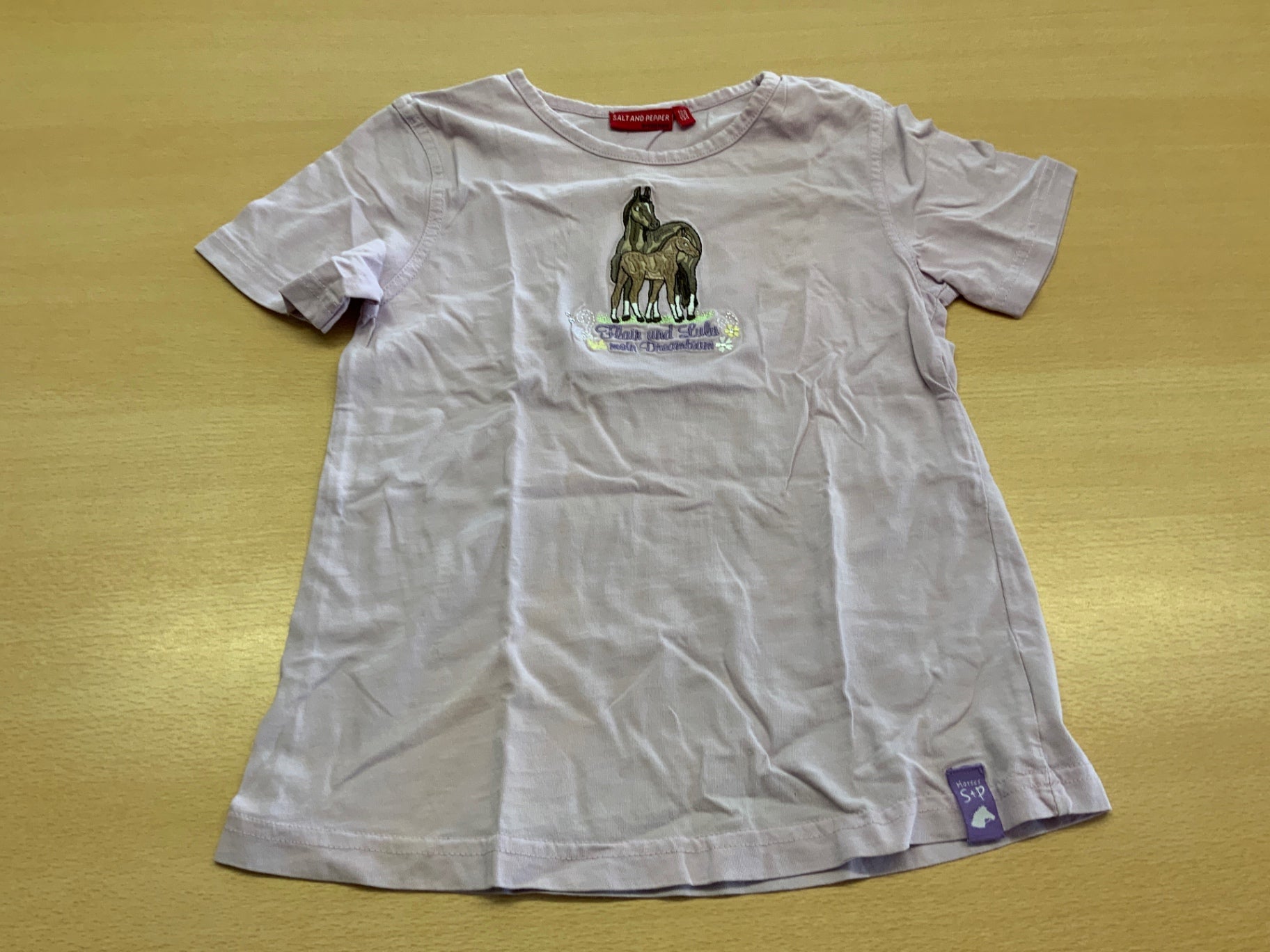 Salt and Pepper T-Shirt 128/134 Hell beige