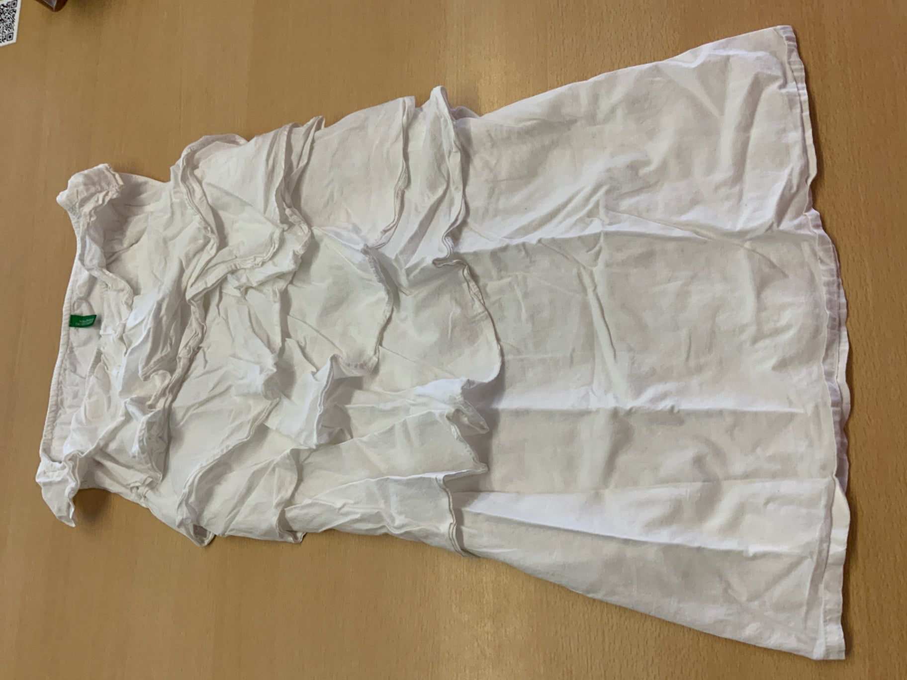 Sommer-Kinderkleid 134/140 Weiß