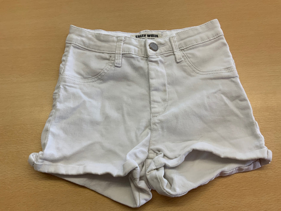 TALLY WEiJL Shorts 32/34 Weiß